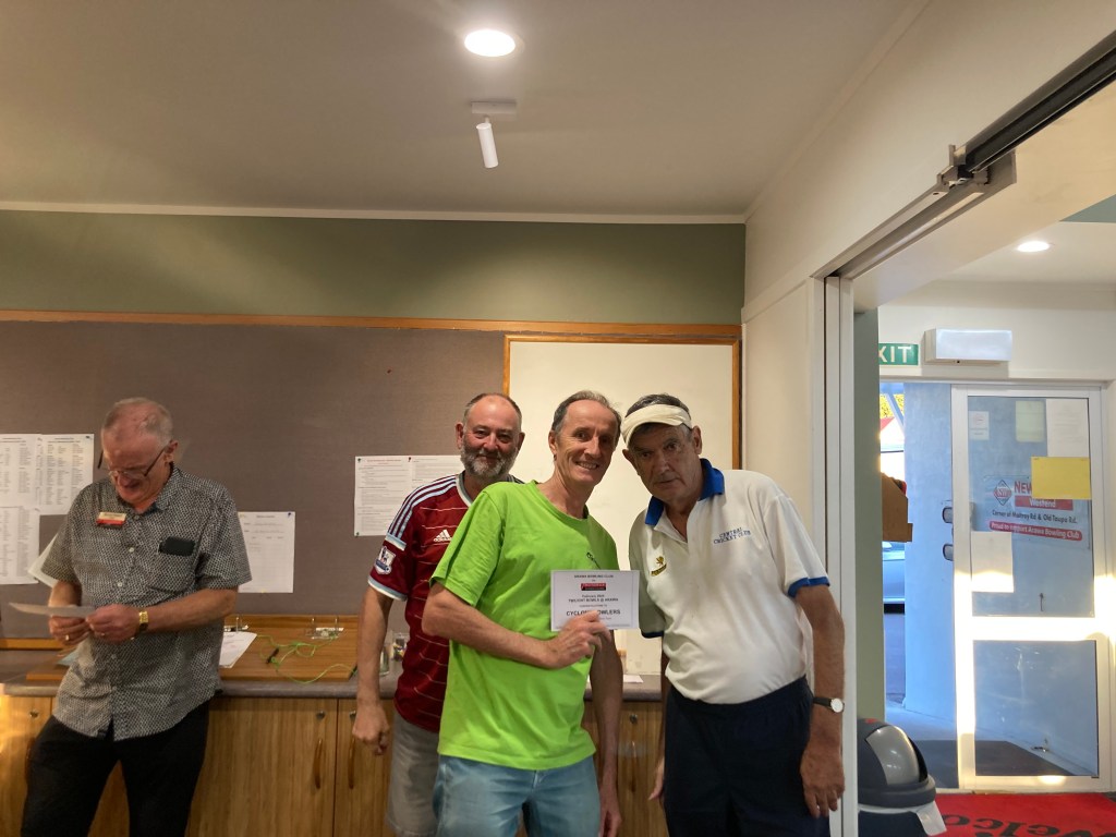 13-03-2025: Rotorua Business Chamber Twilight Bowls winners